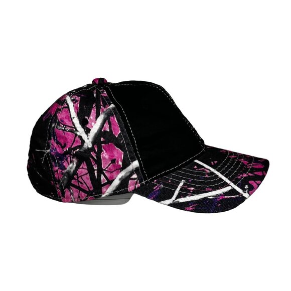 NWTF National Wild Turkey Foundation Womens Hat Cap Pink Black Size OS - Picture 2 of 10